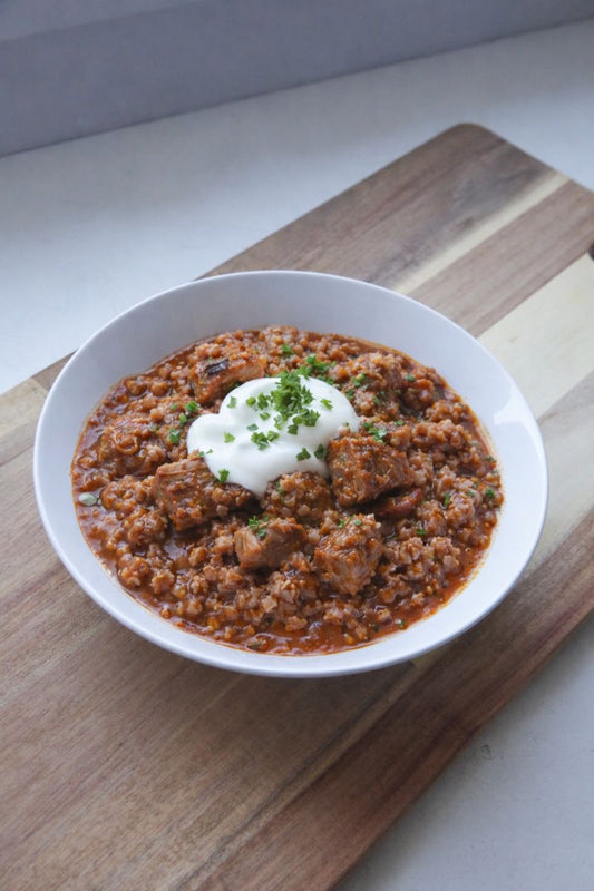 Hungarian Buckwheat Stew